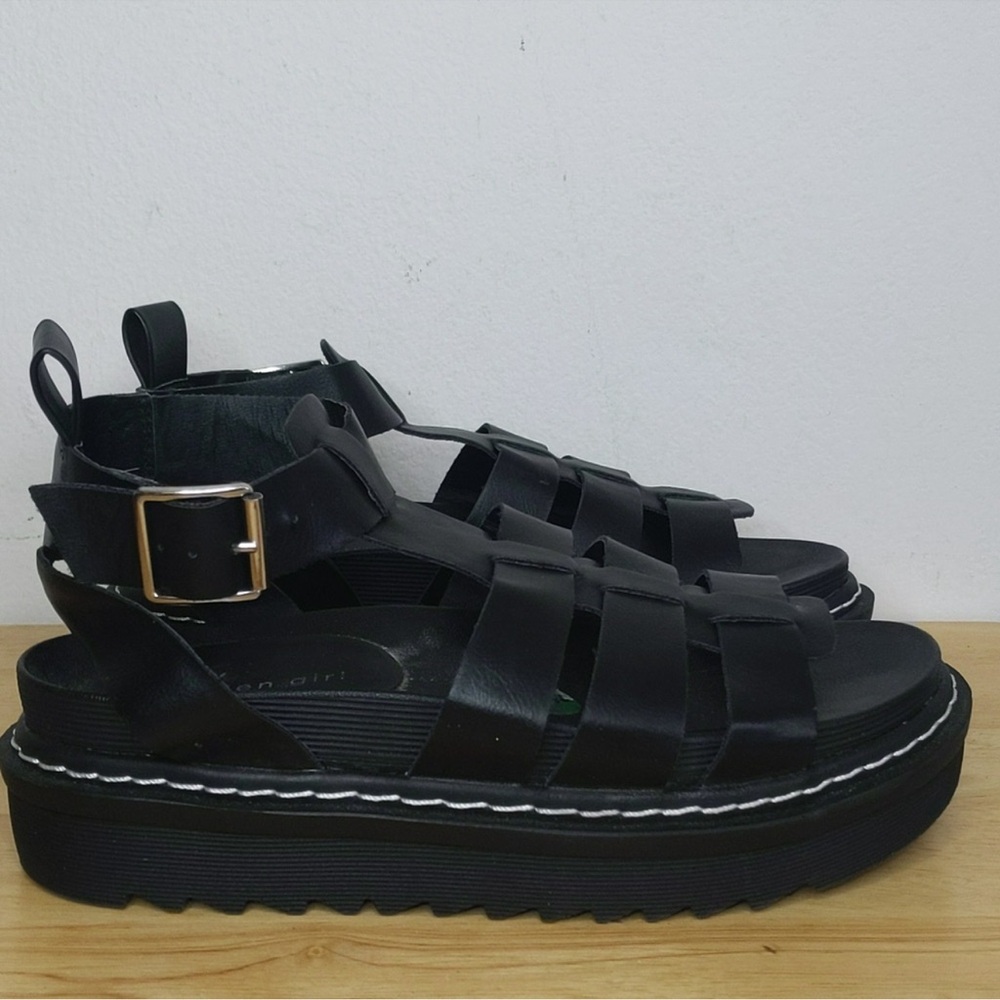 Madden Girl Utility Chunky Platform Wedge Strappy Sandals Shoes Ankle Buckle